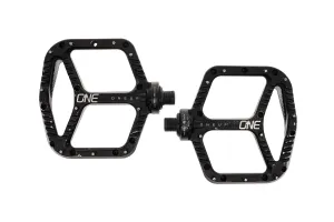 One One Up Aluminum Pedals Flats Black
