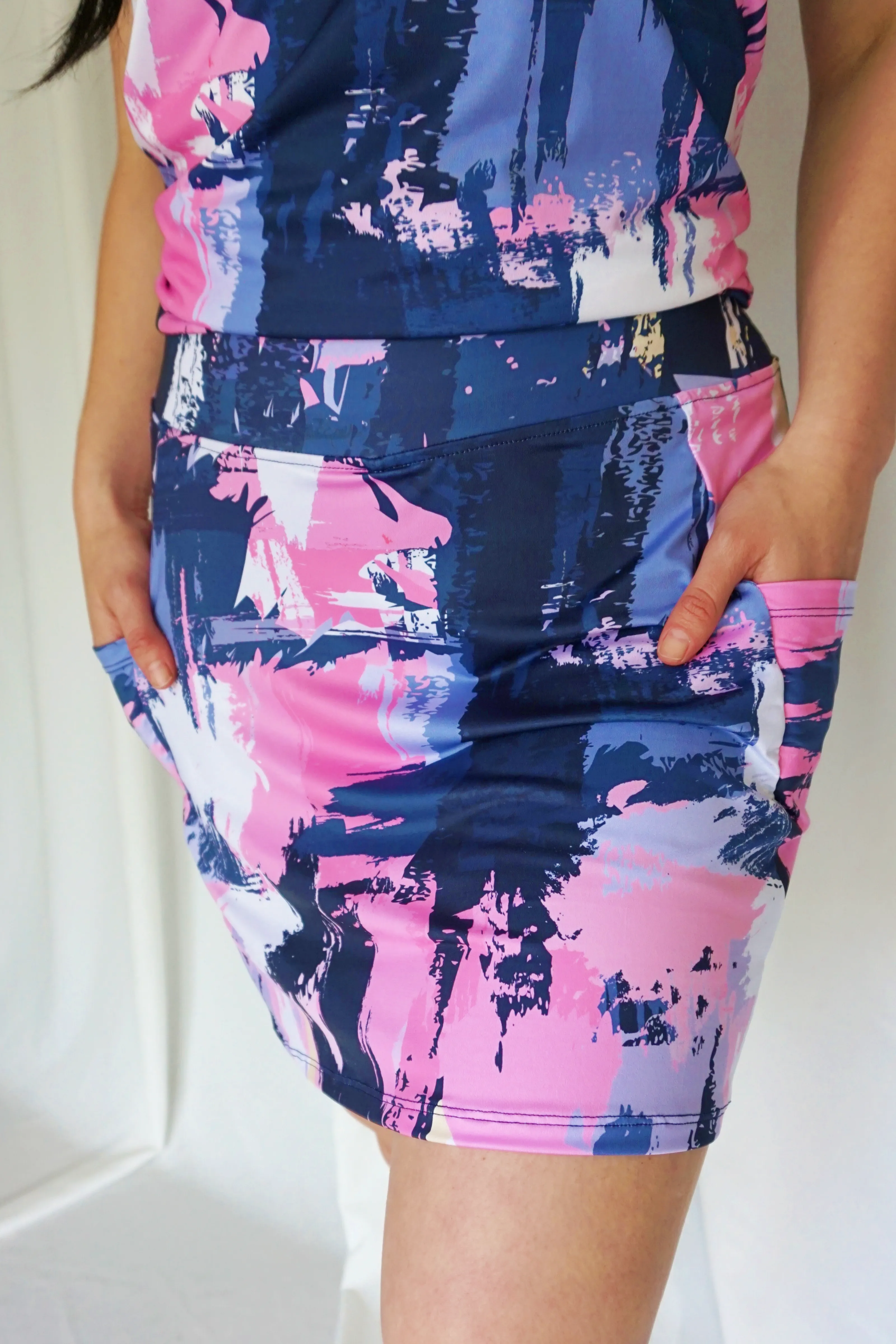 Paint Pocket Skort