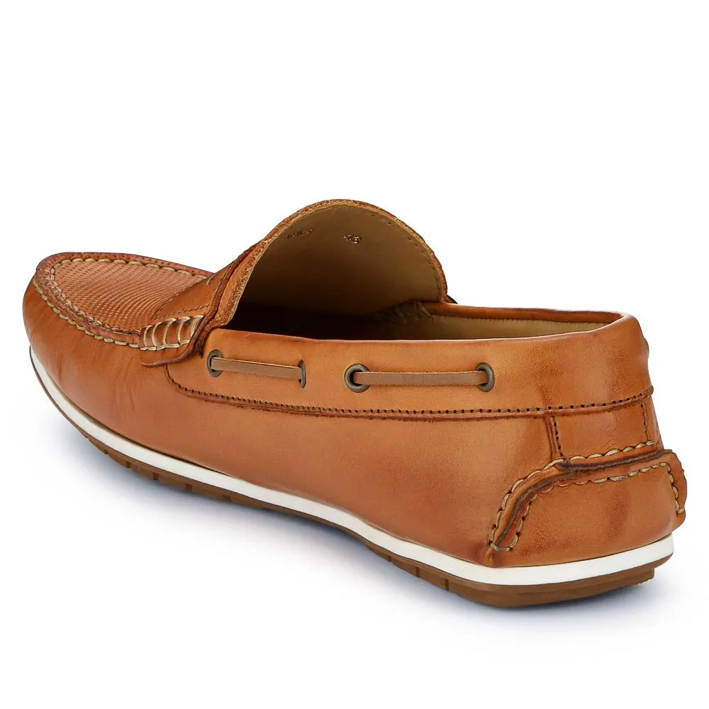 Parks Casual Leather Moccasins  - PARKS / 327 313