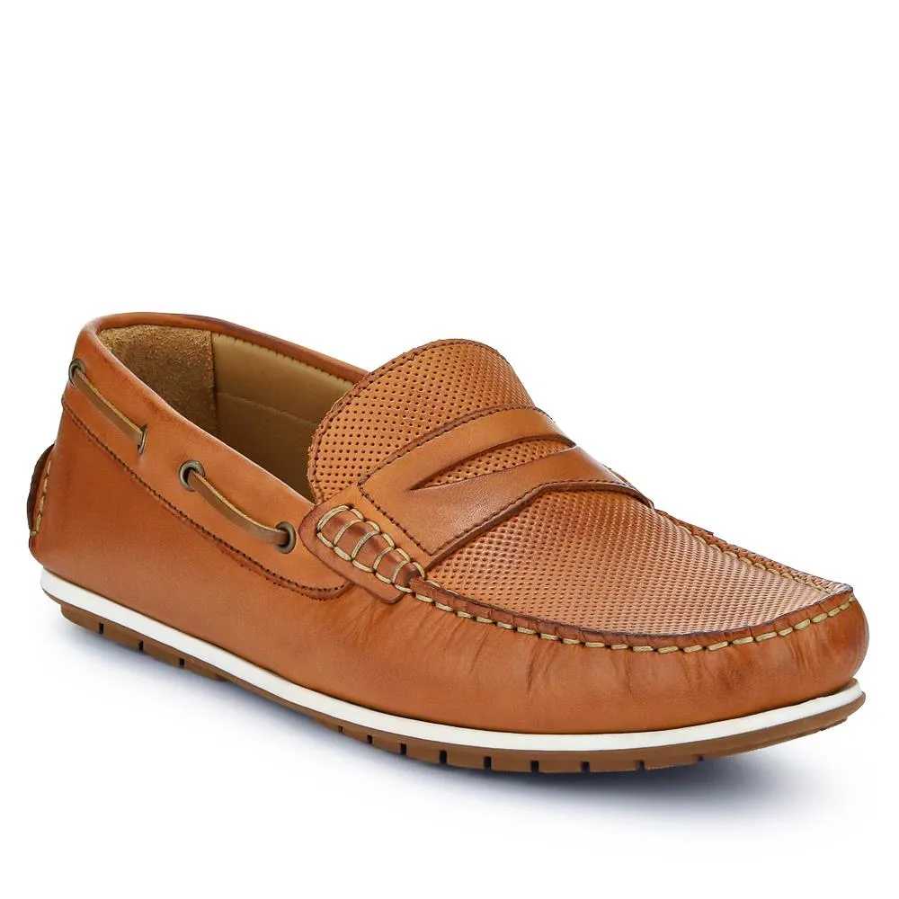Parks Casual Leather Moccasins  - PARKS / 327 313