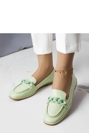 Pastel Green Moccasins for Women