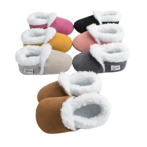 Plush Baby Moccasins