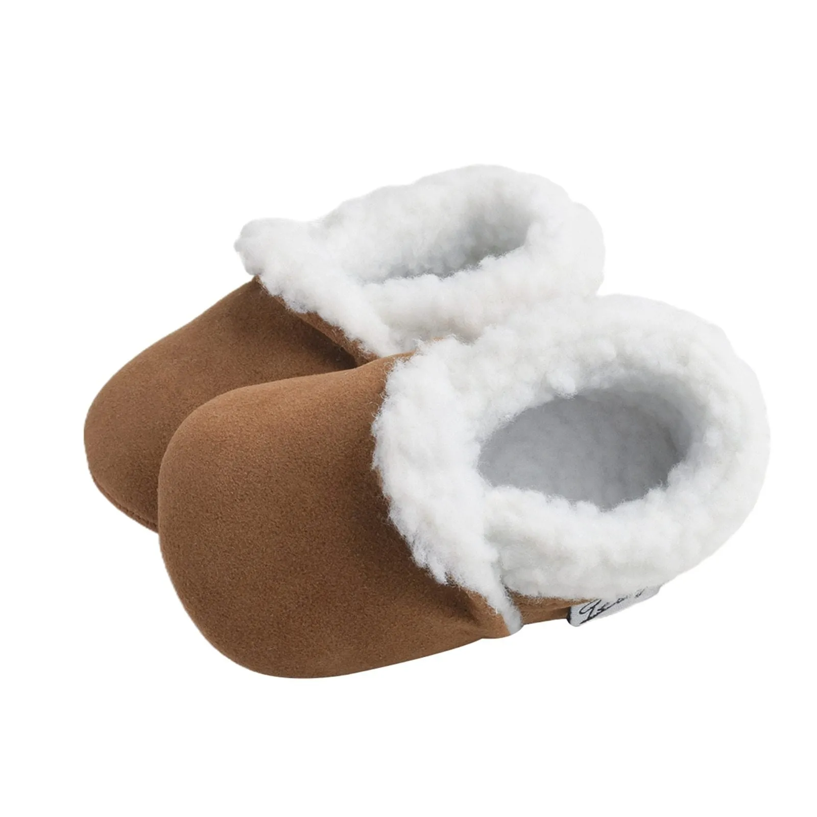 Plush Baby Moccasins