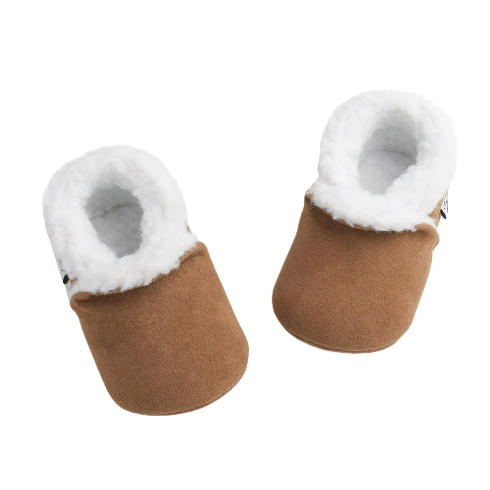Plush Baby Moccasins