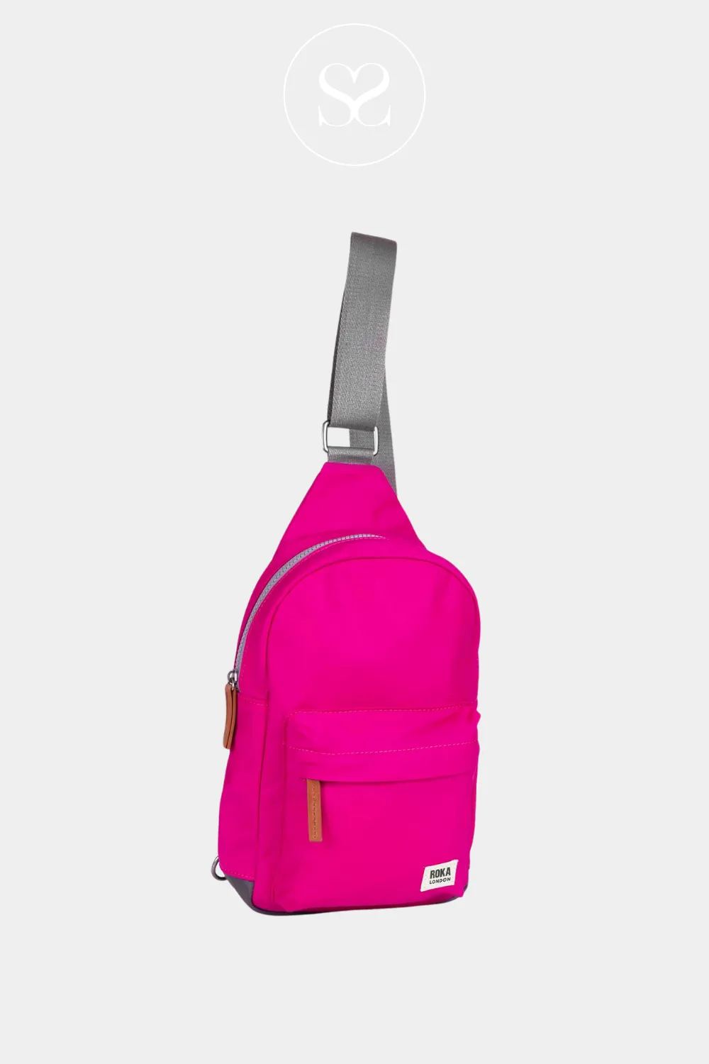 ROKA WILLESDEN PURPLE (CANDY) BACK PACK CROSS BODY BAG