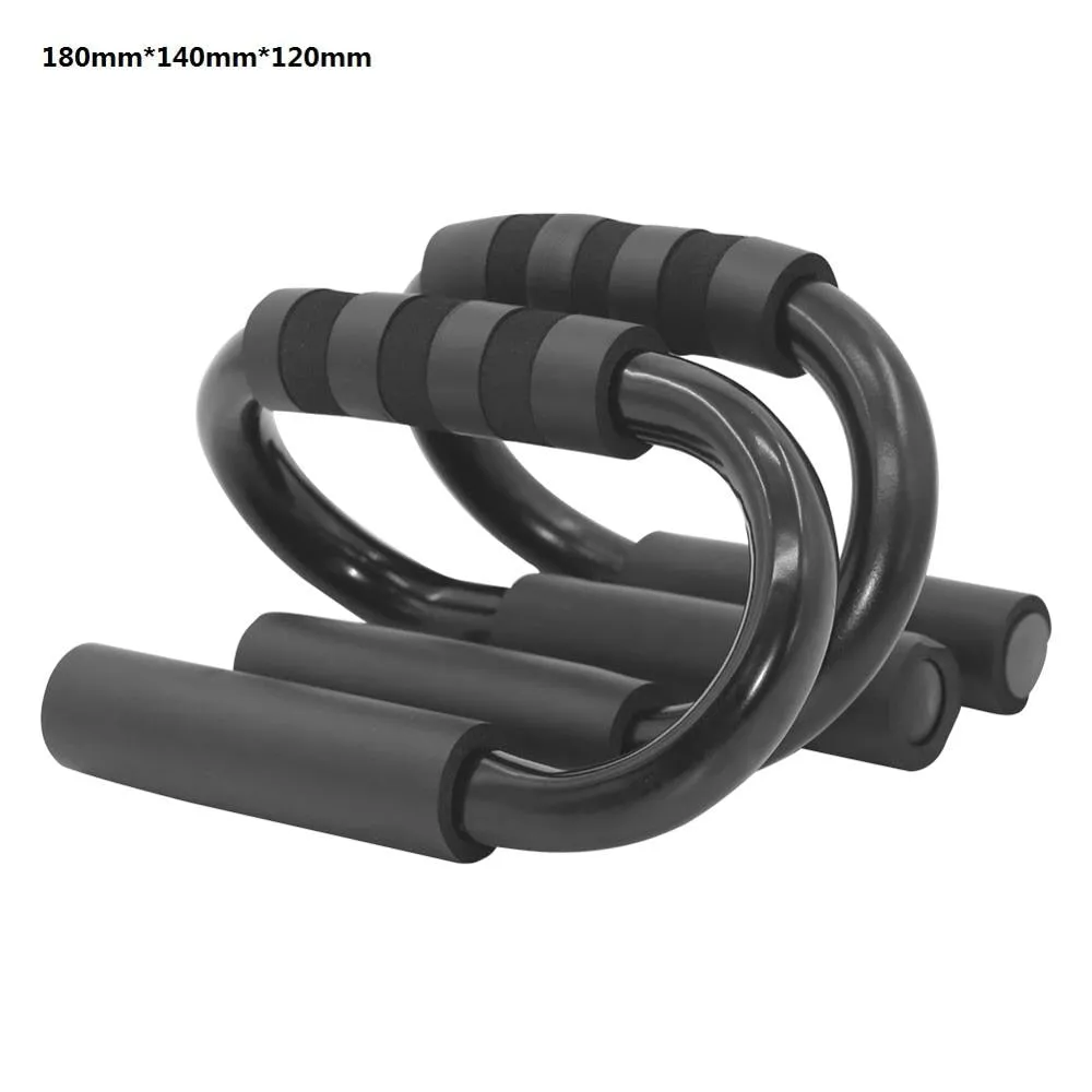 S Shape Fitness Push Up Bar Aluminium Alloy Push-Ups Stands Bars Tool For Fitness Chest Training Equipment Exercise Training