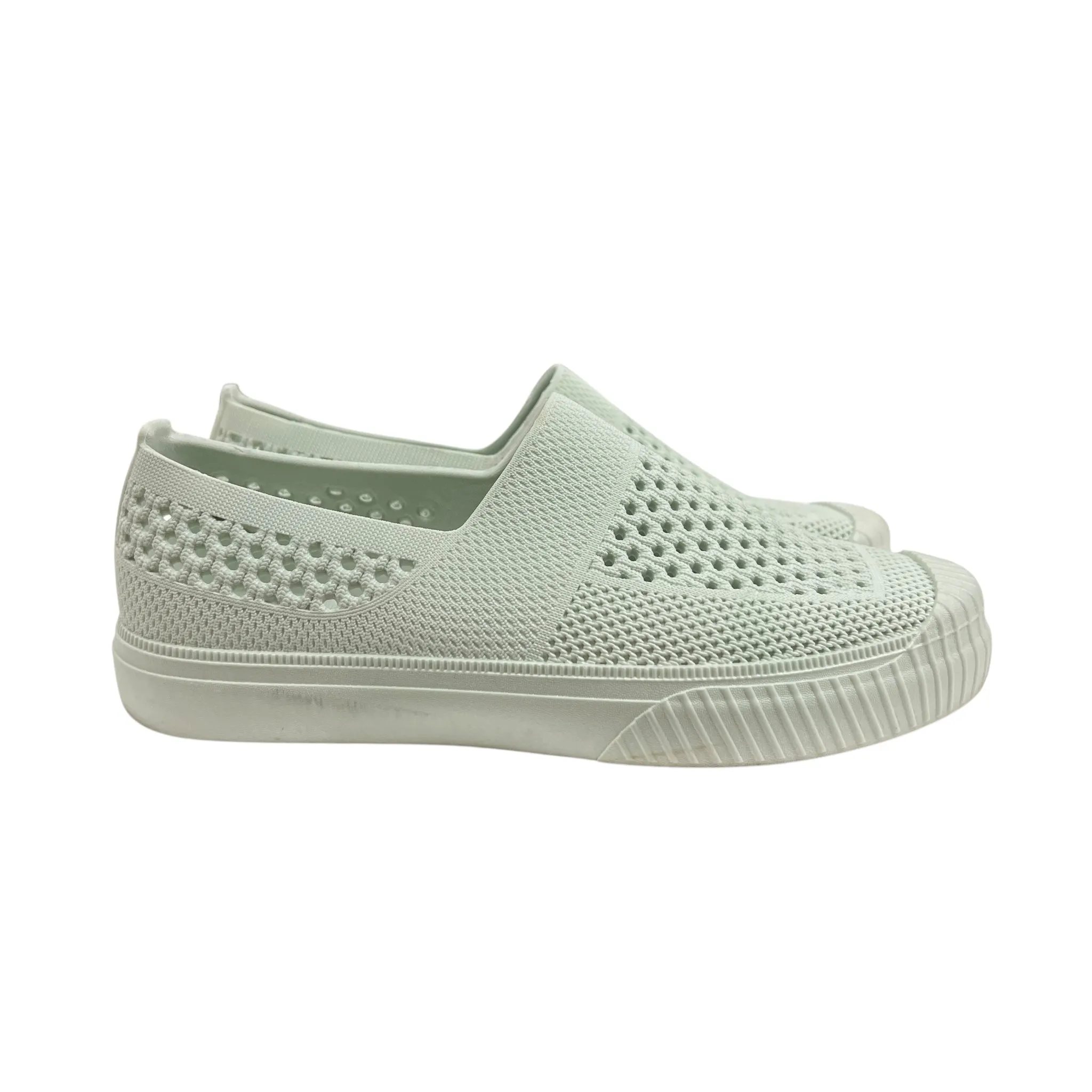 Sandals Flats By Layer 8 In Aqua, Size:7