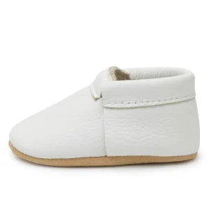 Seashell Fringeless Moccasins