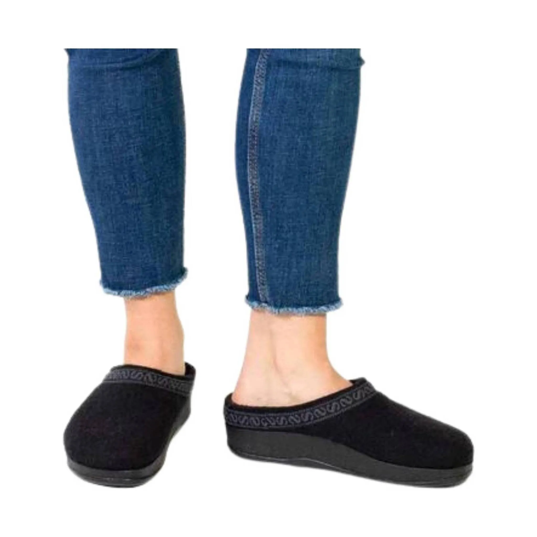 Stegmann Women's WoolFlex Clog - Black