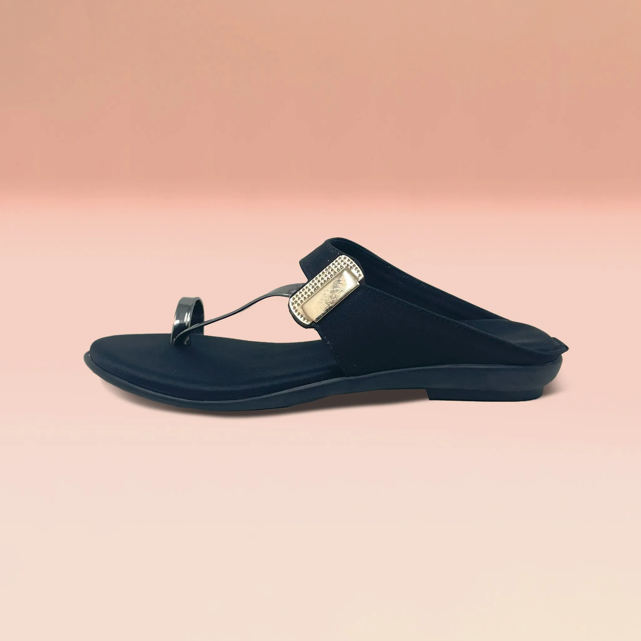 Strappy Toe-Ring Flats