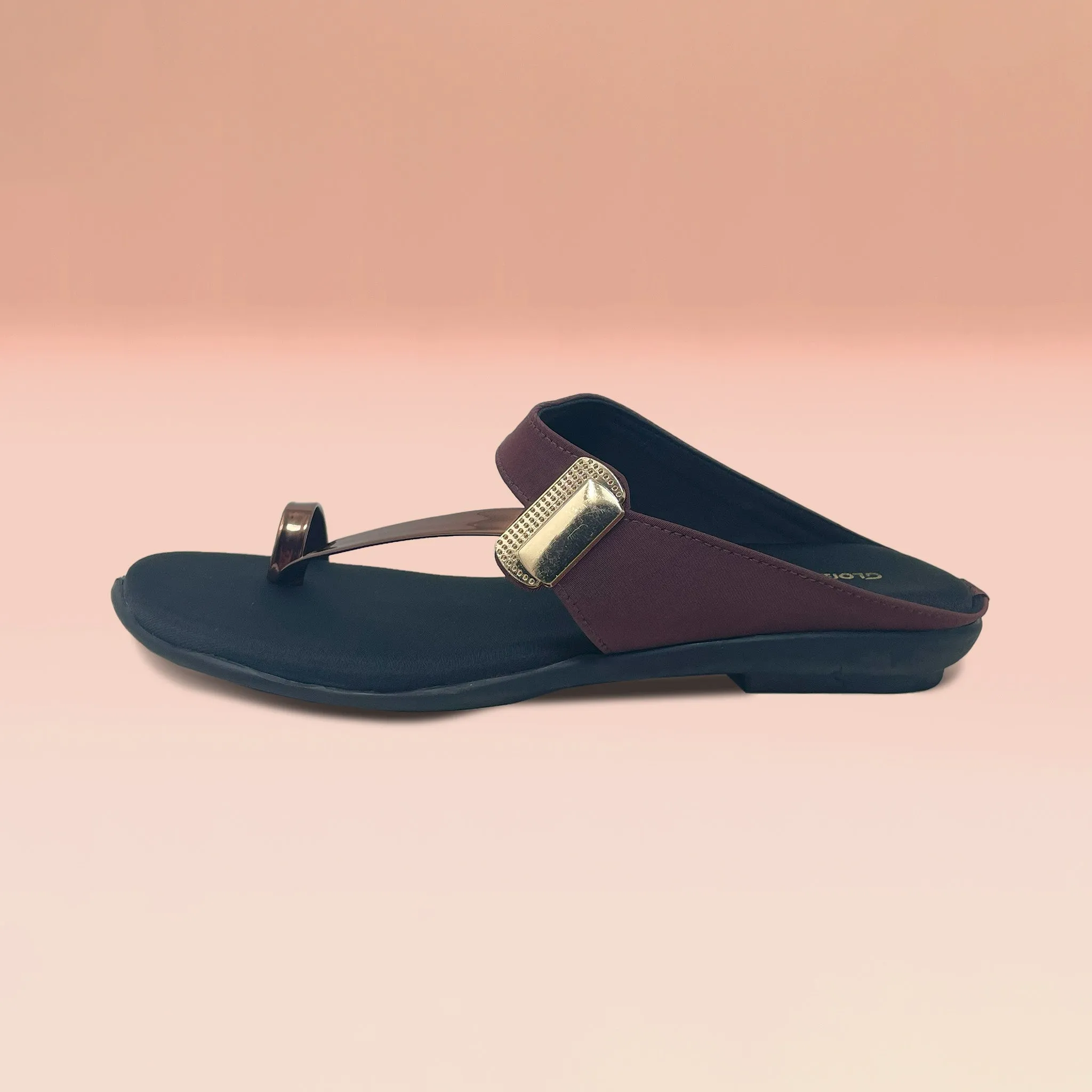 Strappy Toe-Ring Flats