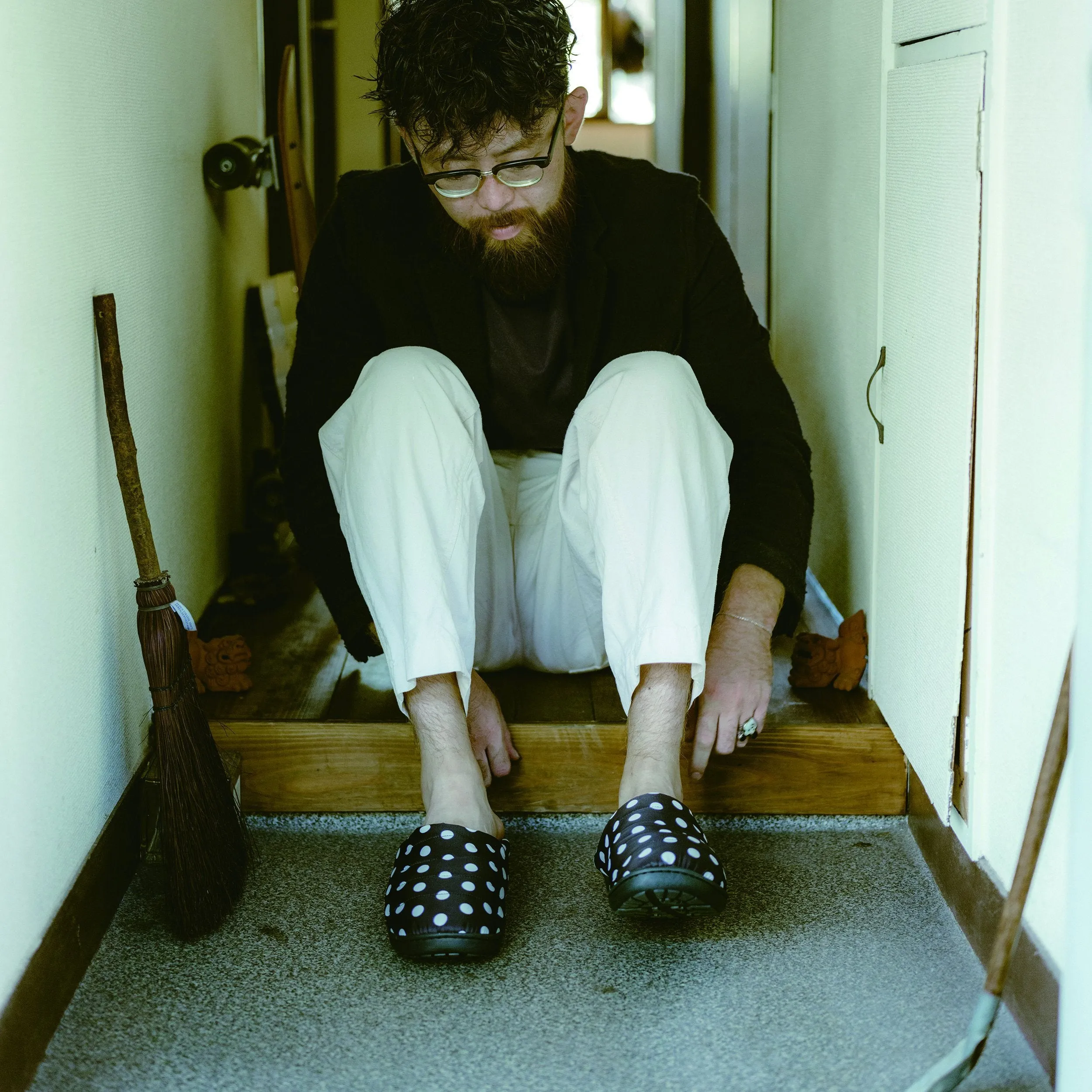 Subu Indoor/Outdoor Slippers - Polka Dot