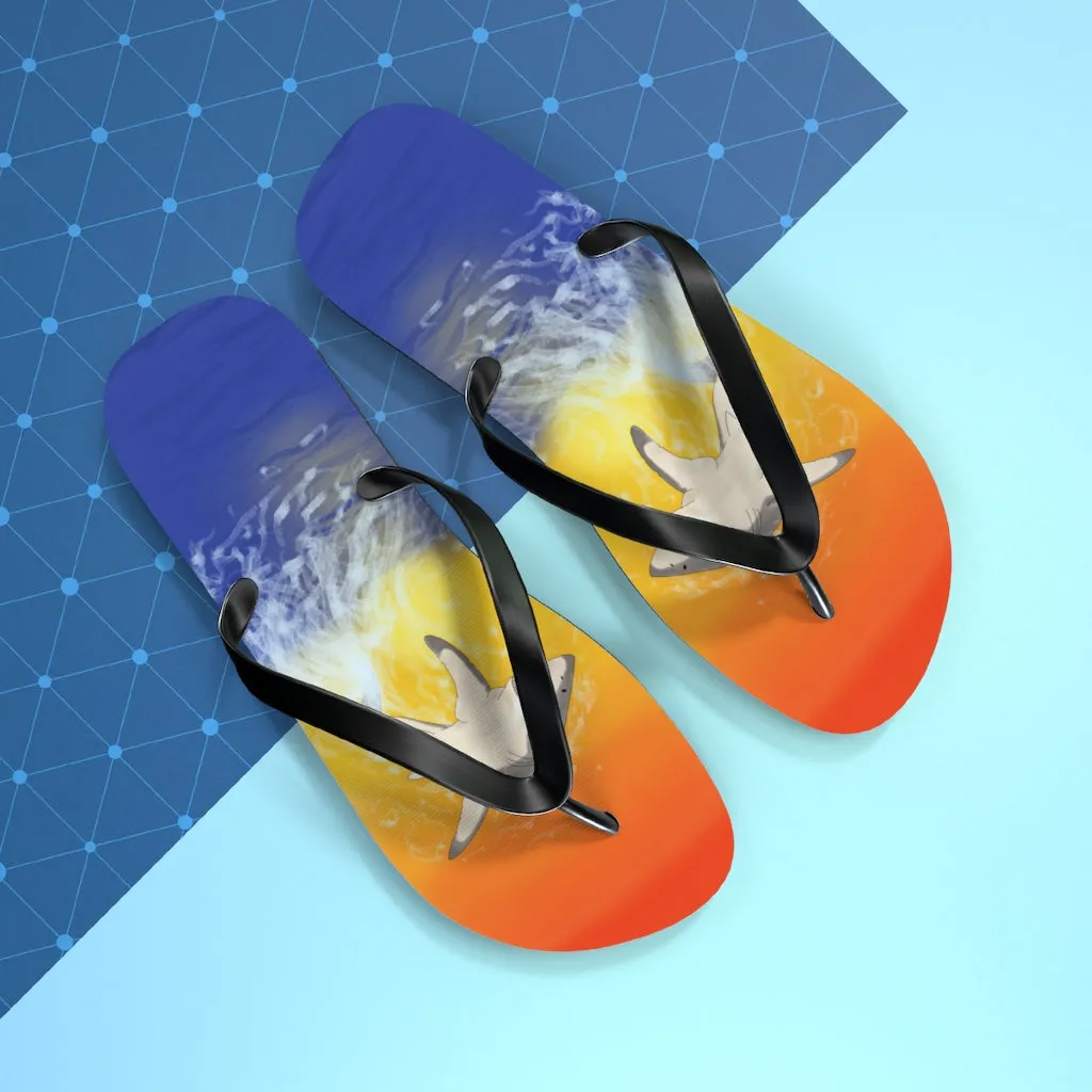 Sunset Breach Flip Flops
