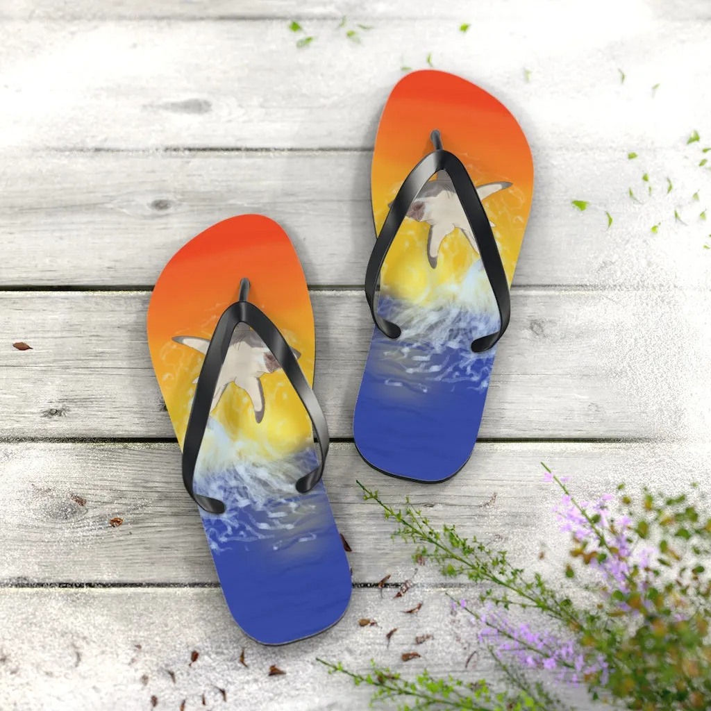 Sunset Breach Flip Flops