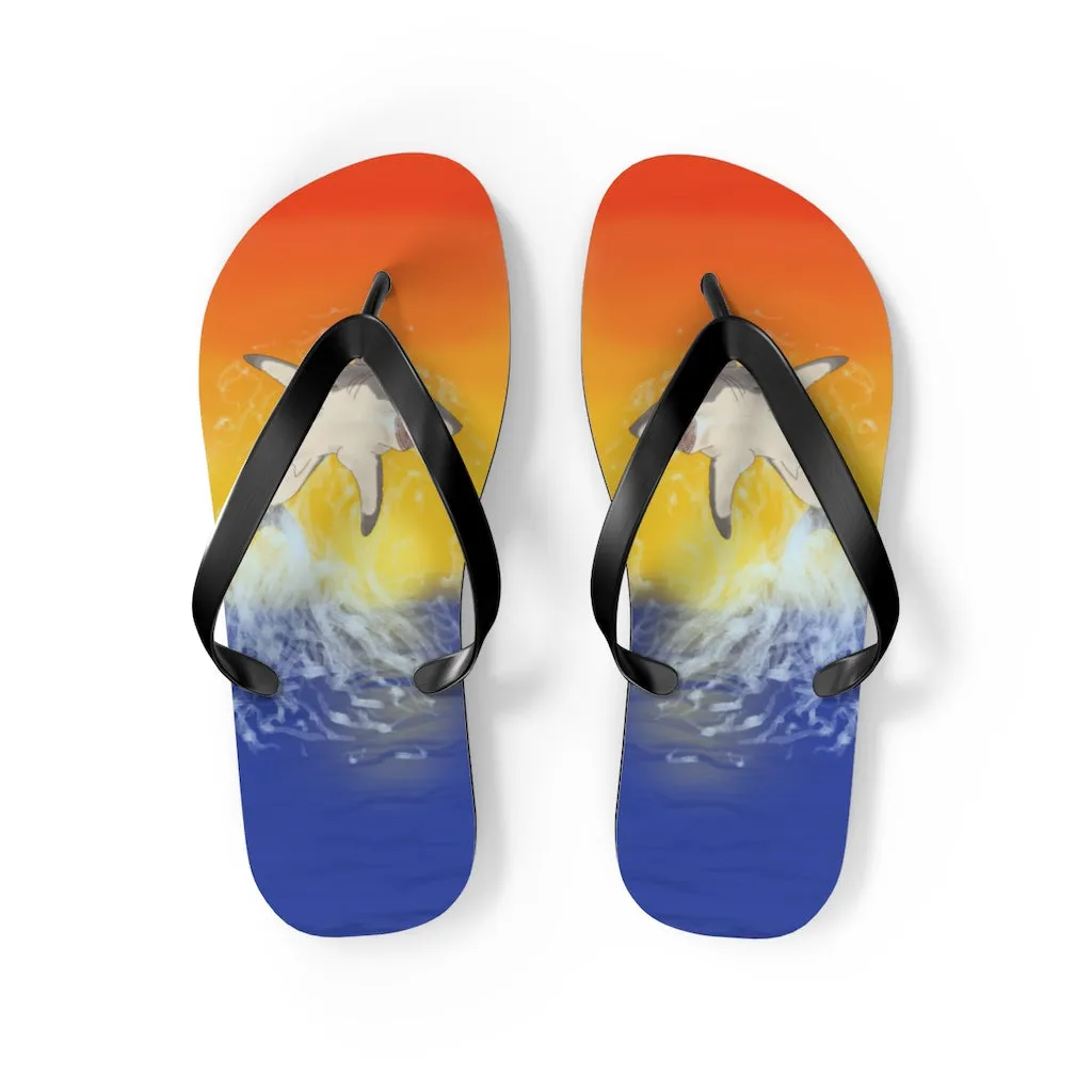 Sunset Breach Flip Flops