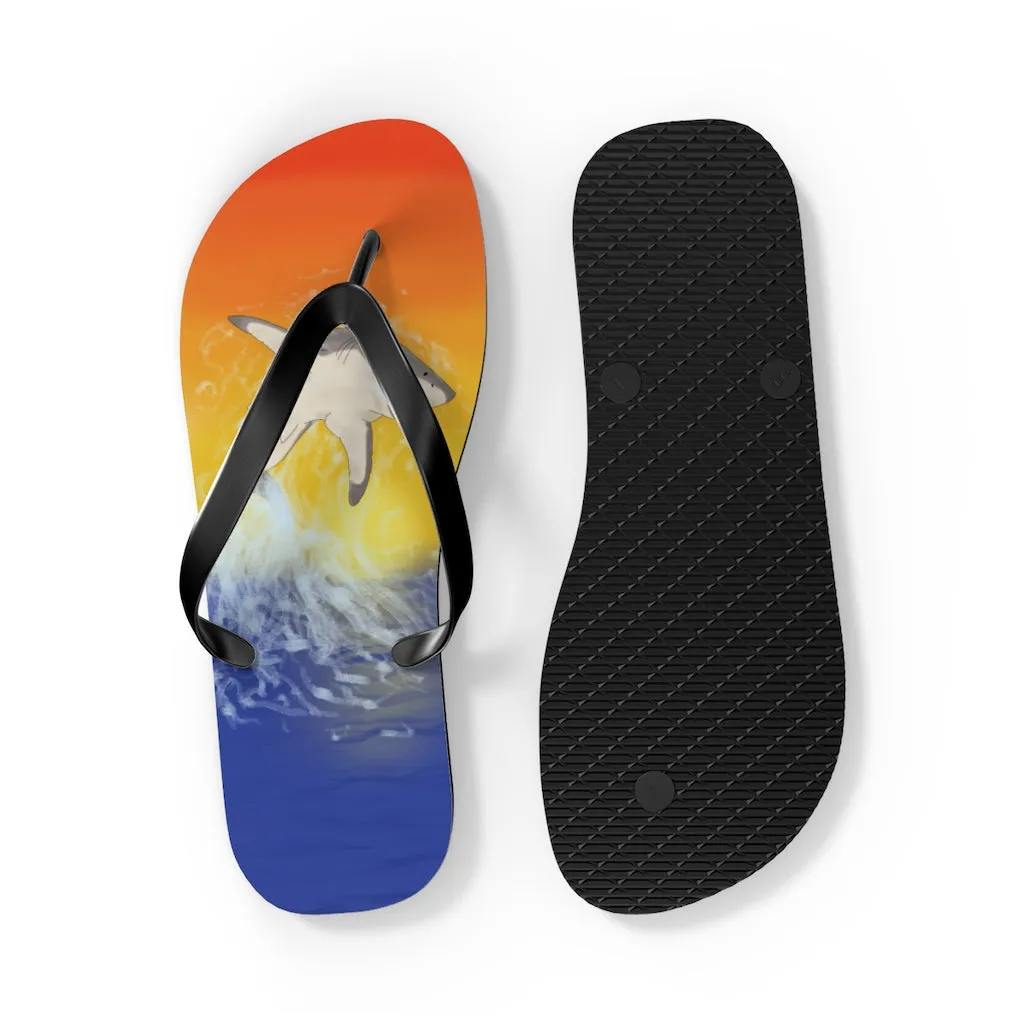 Sunset Breach Flip Flops