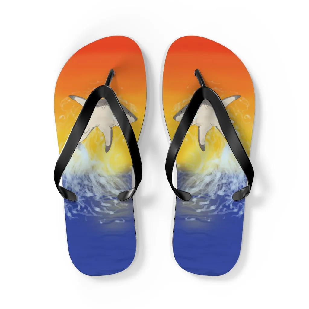 Sunset Breach Flip Flops
