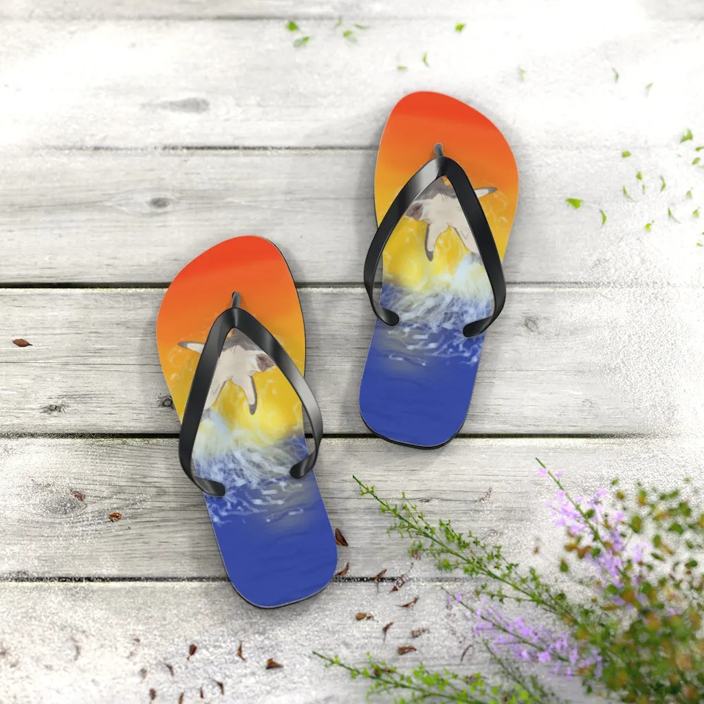 Sunset Breach Flip Flops