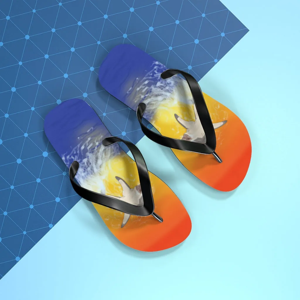 Sunset Breach Flip Flops
