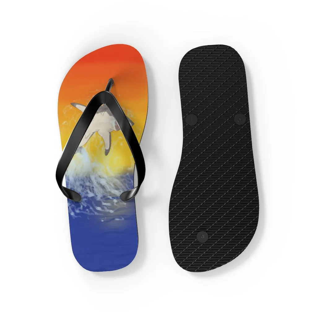 Sunset Breach Flip Flops