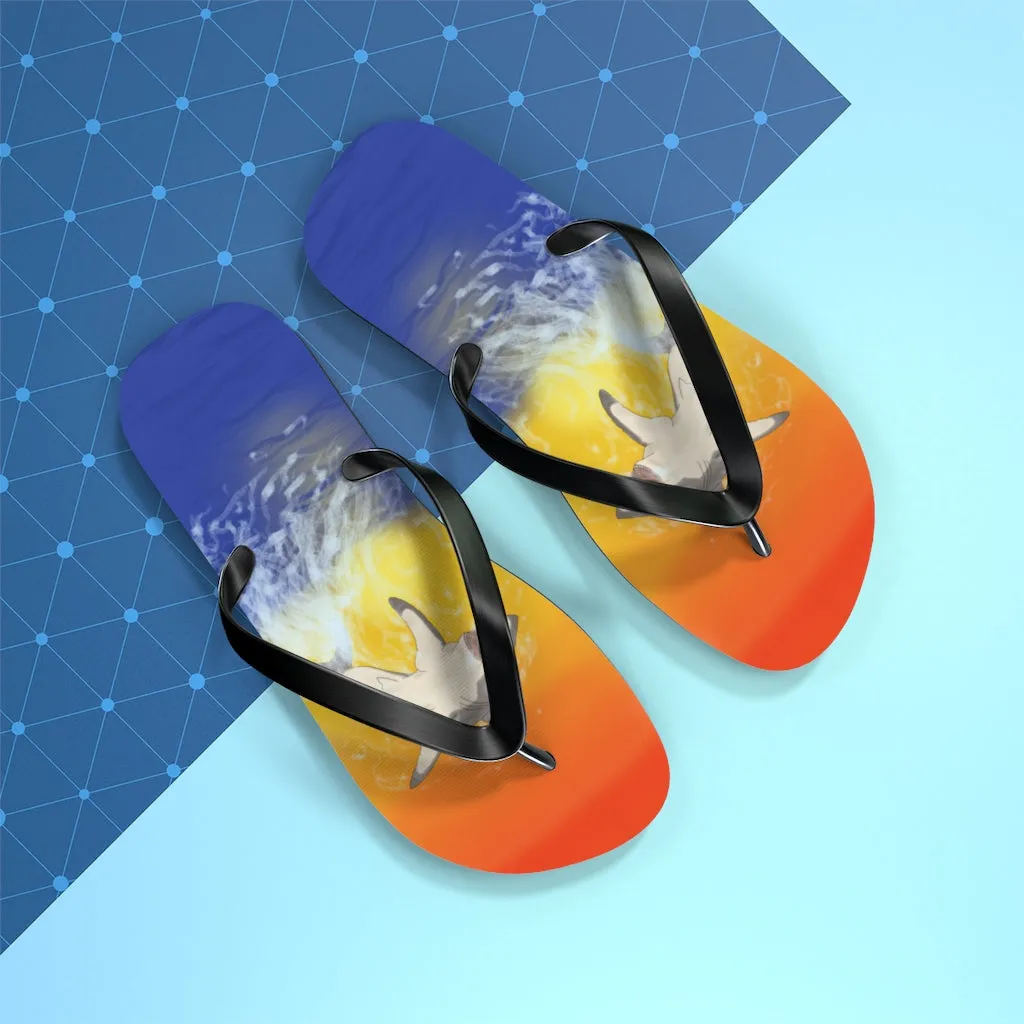 Sunset Breach Flip Flops
