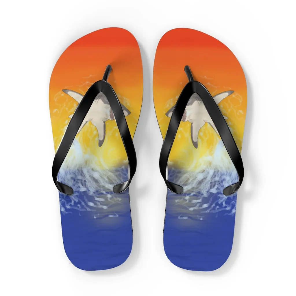 Sunset Breach Flip Flops