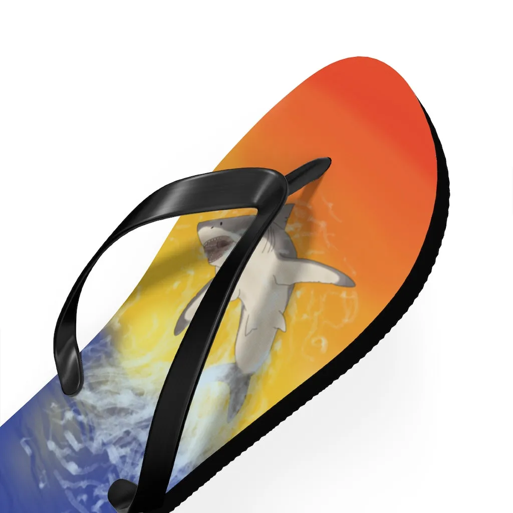 Sunset Breach Flip Flops