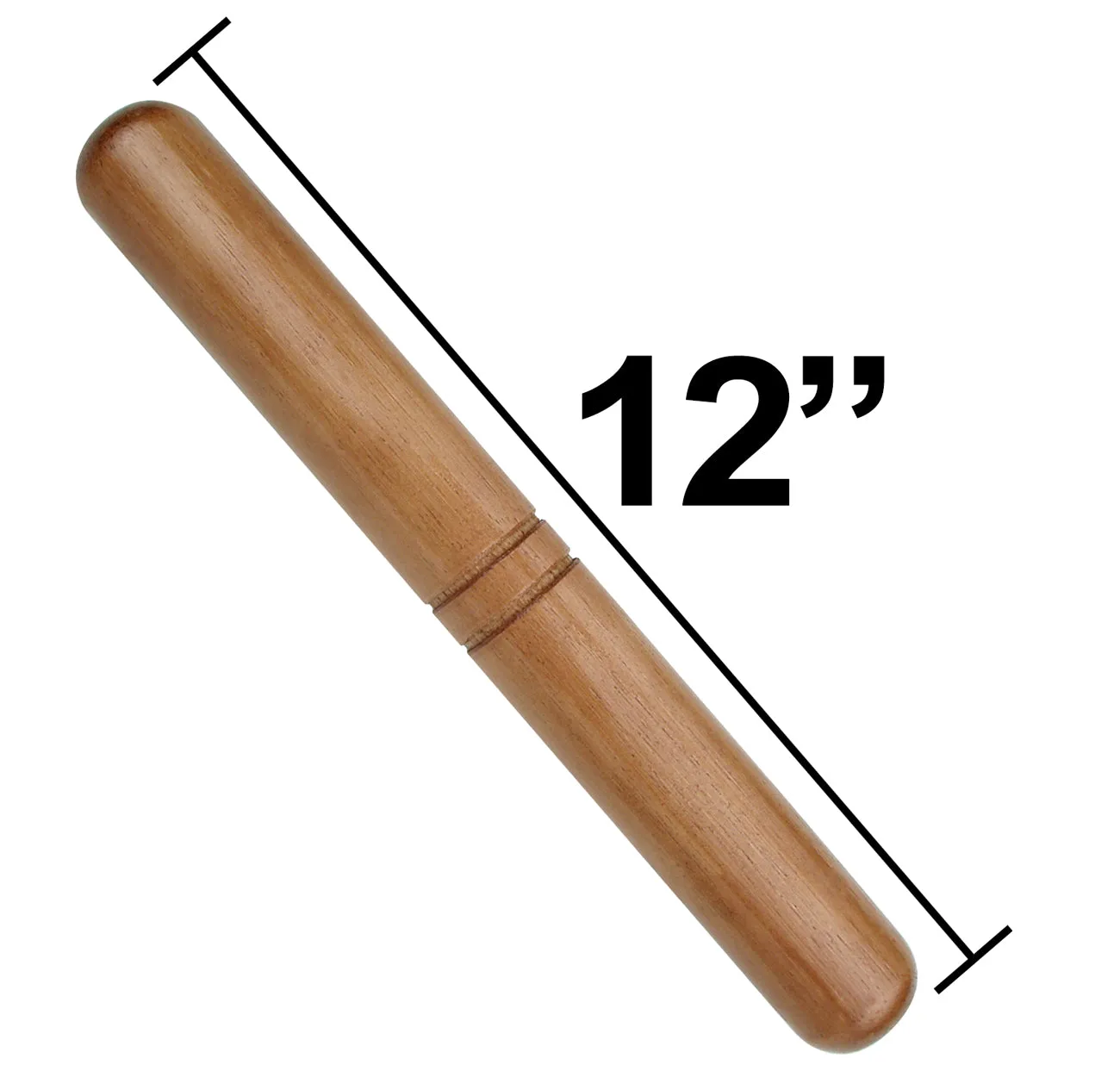 Taichi Ruler, Rattan, 12"L