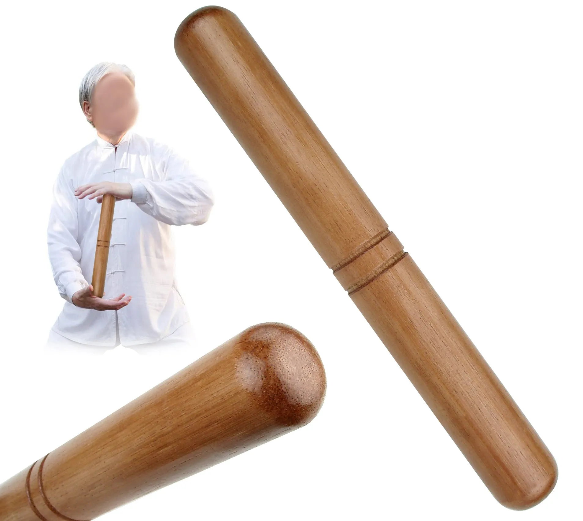 Taichi Ruler, Rattan, 12"L