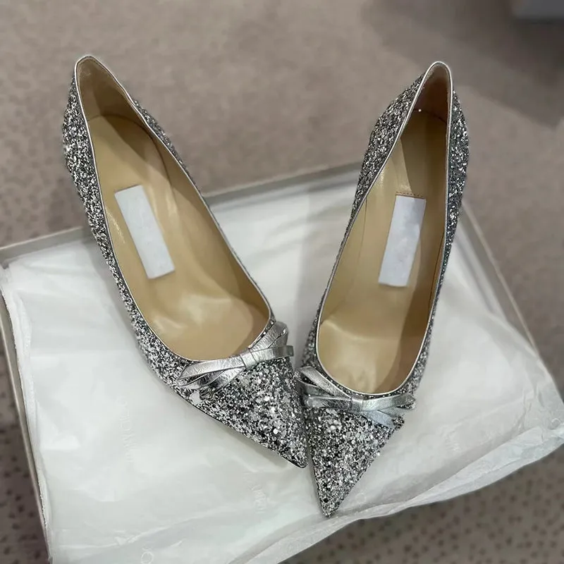 Temperament Women's High Heels Wedding Shoes