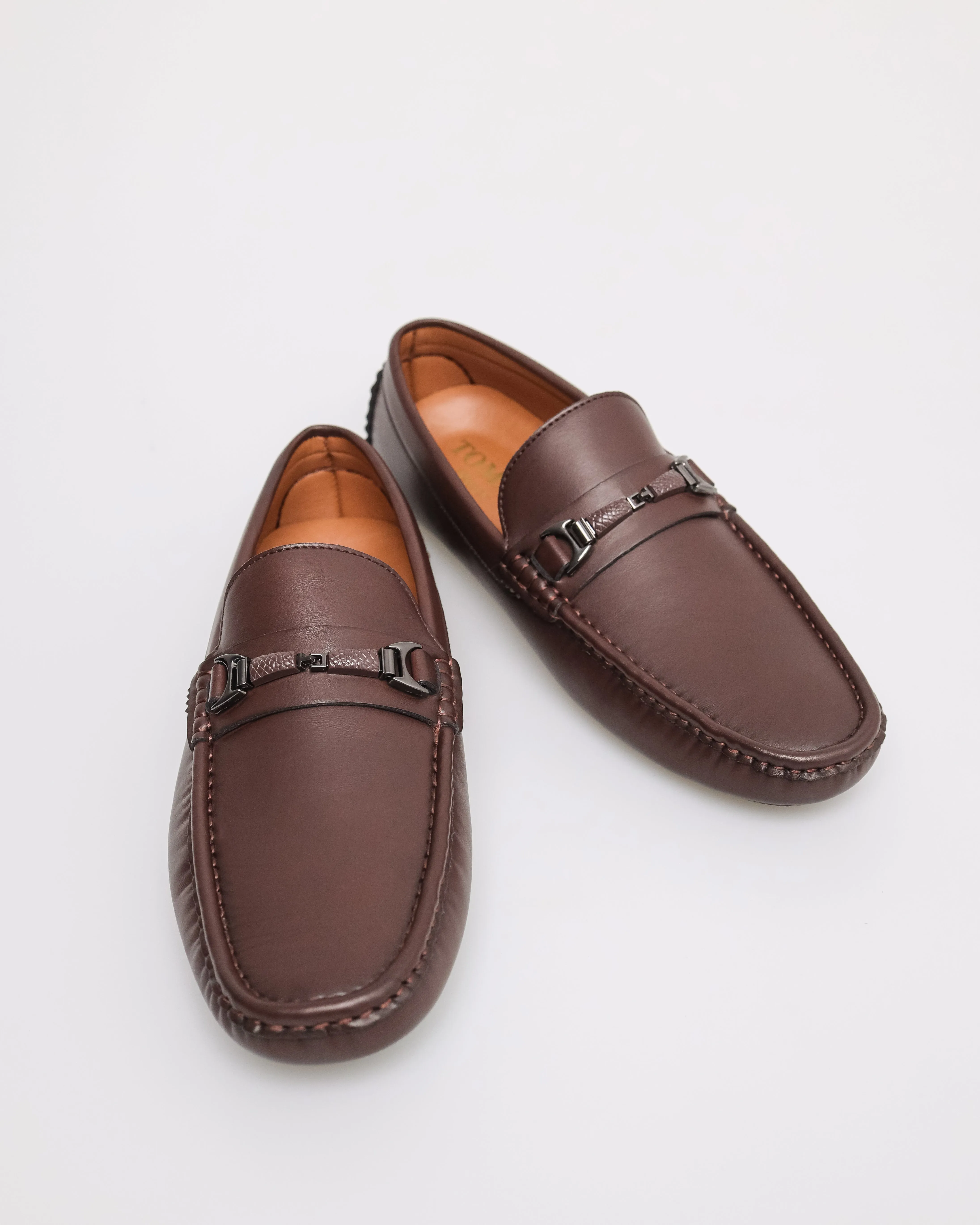 Tomaz C535 Men's Buckle Moccasins