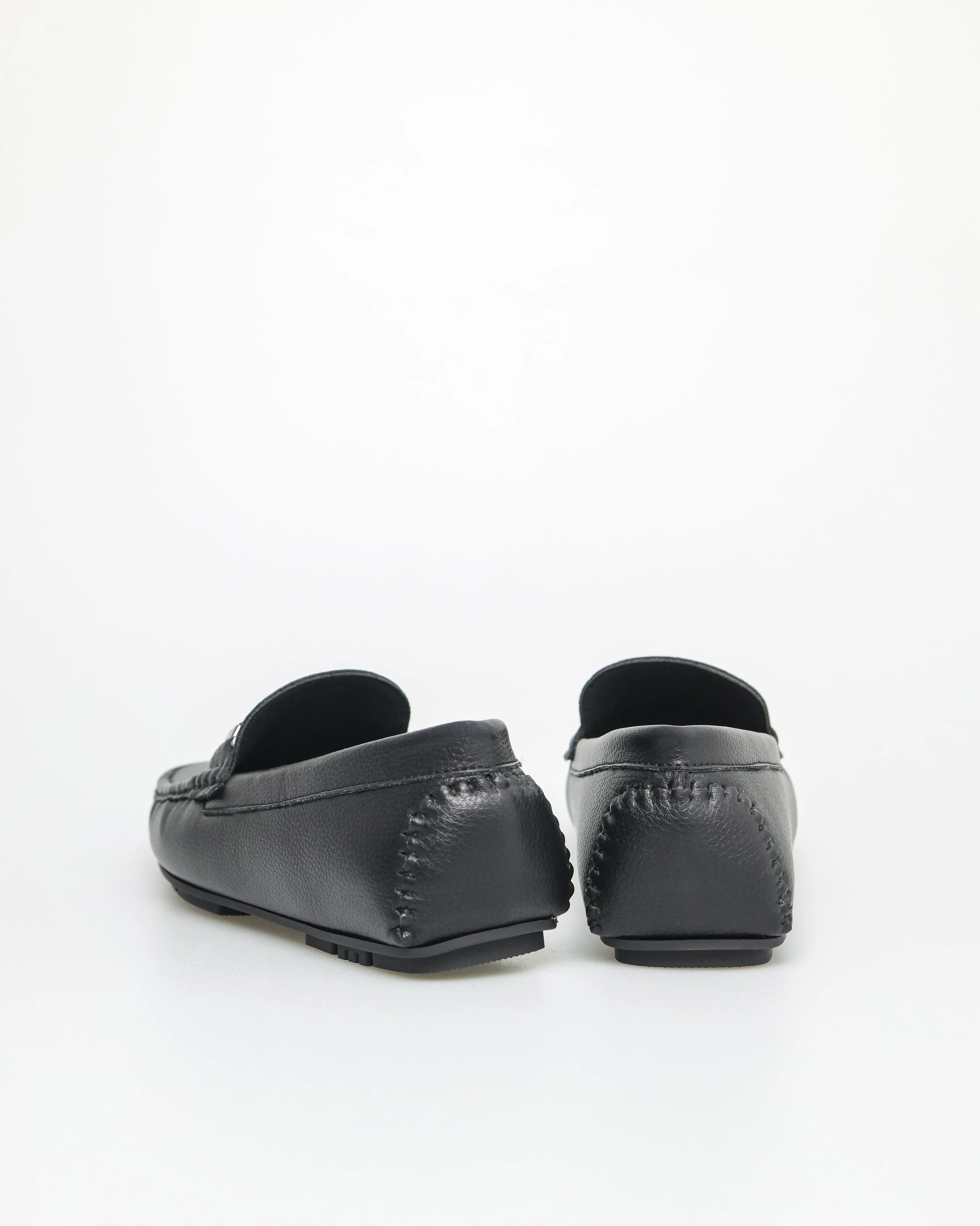 Tomaz C621 Men's Braided Metal Buckle Moccasins