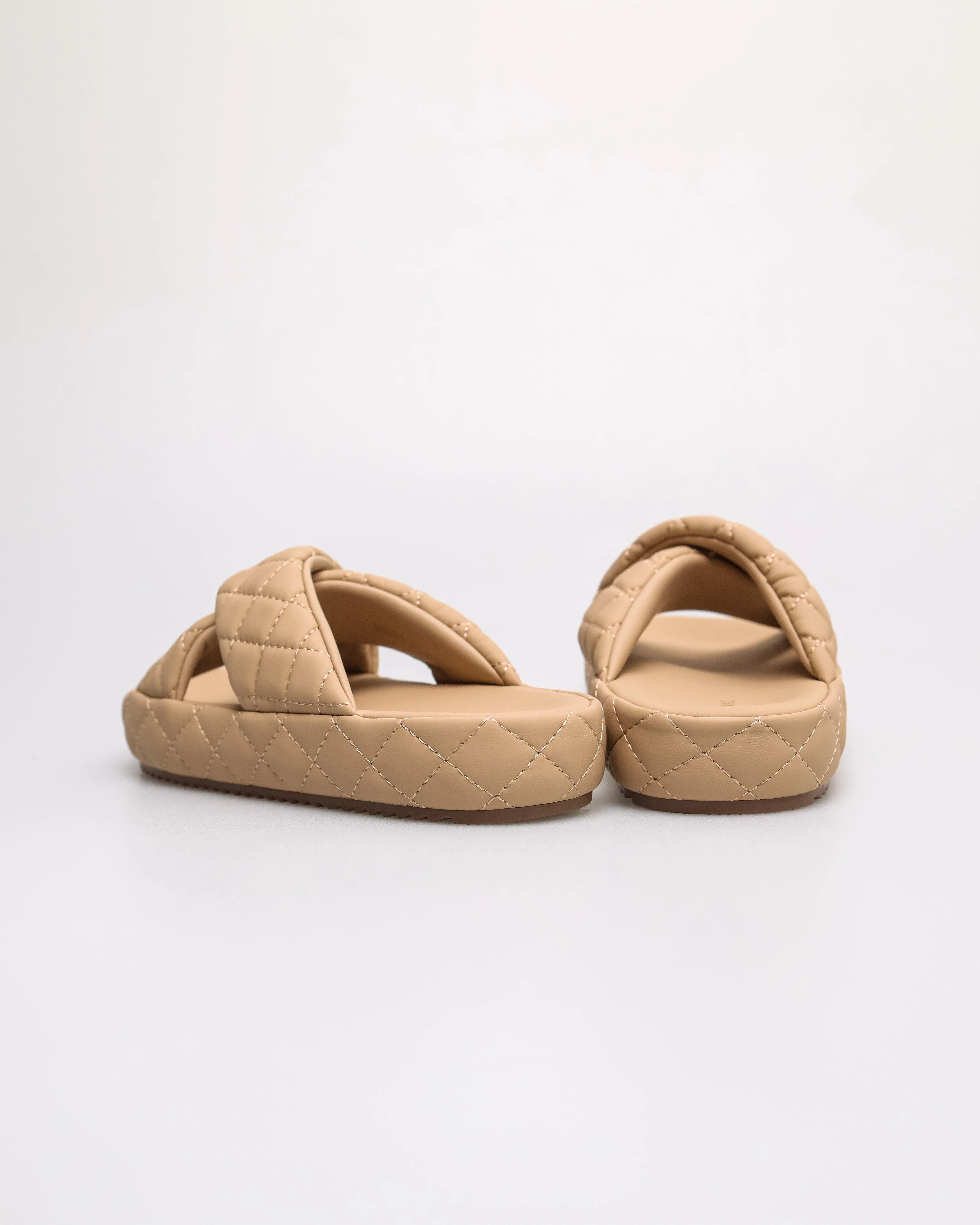 Tomaz NN394 Ladies Cross Quilted Slipper