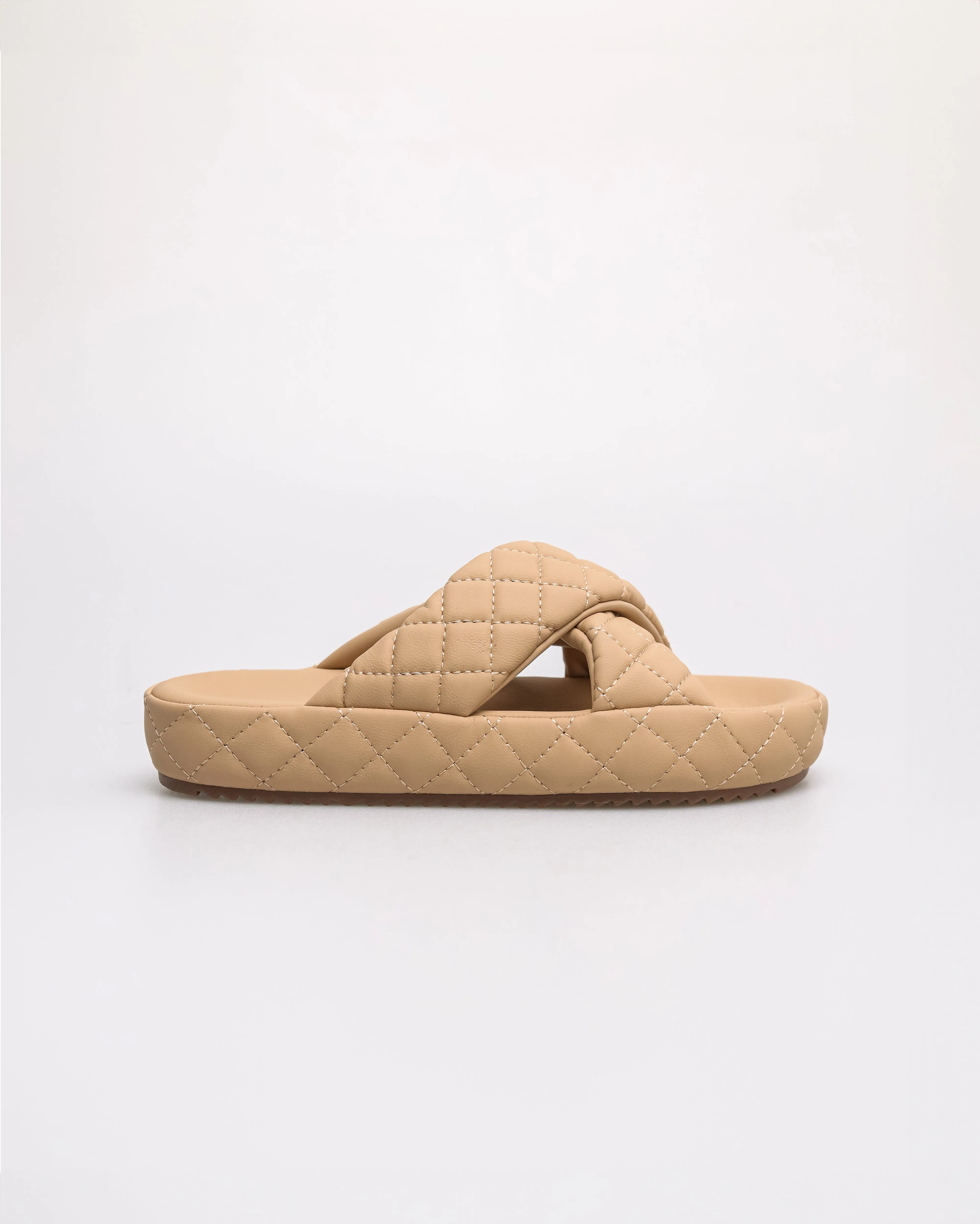 Tomaz NN394 Ladies Cross Quilted Slipper