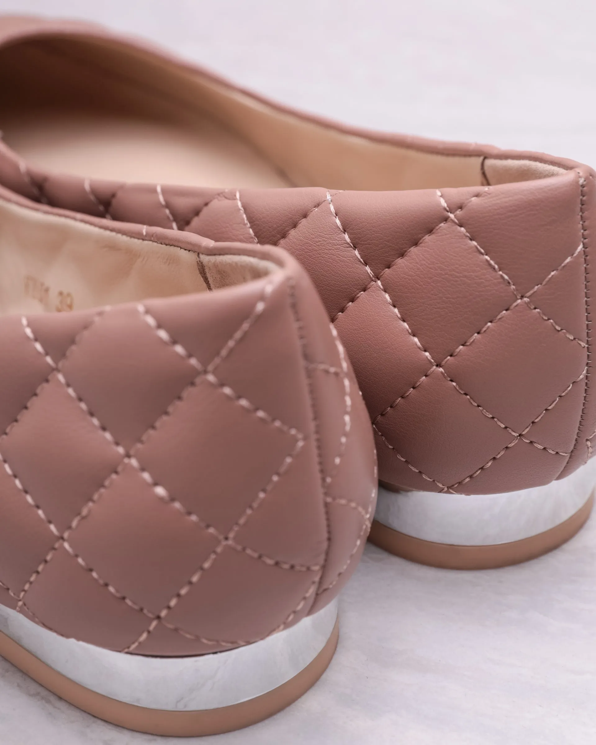 Tomaz YX01 Ladies Quilted Heels