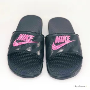 ULTIMATE Blinged Out Benassi JDI Nike Slides