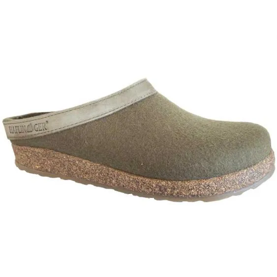 Unisex Grizzly Clog GZL House Shoe - Leather Trim