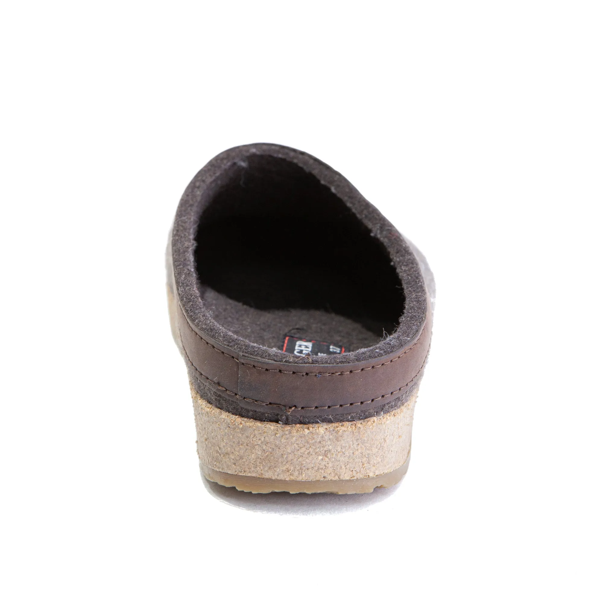 Unisex Grizzly Clog GZL House Shoe - Leather Trim