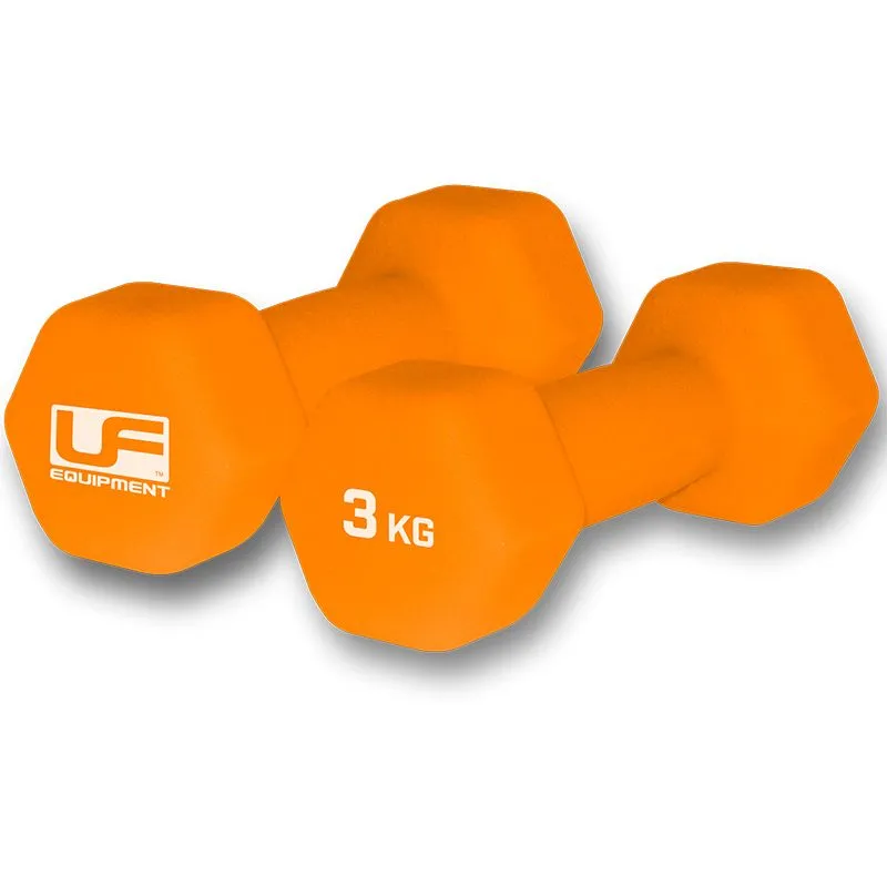 Urban Fitness Neoprene Hex dumbells