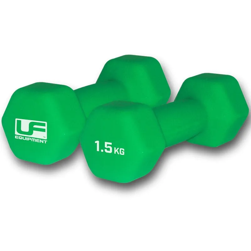 Urban Fitness Neoprene Hex dumbells
