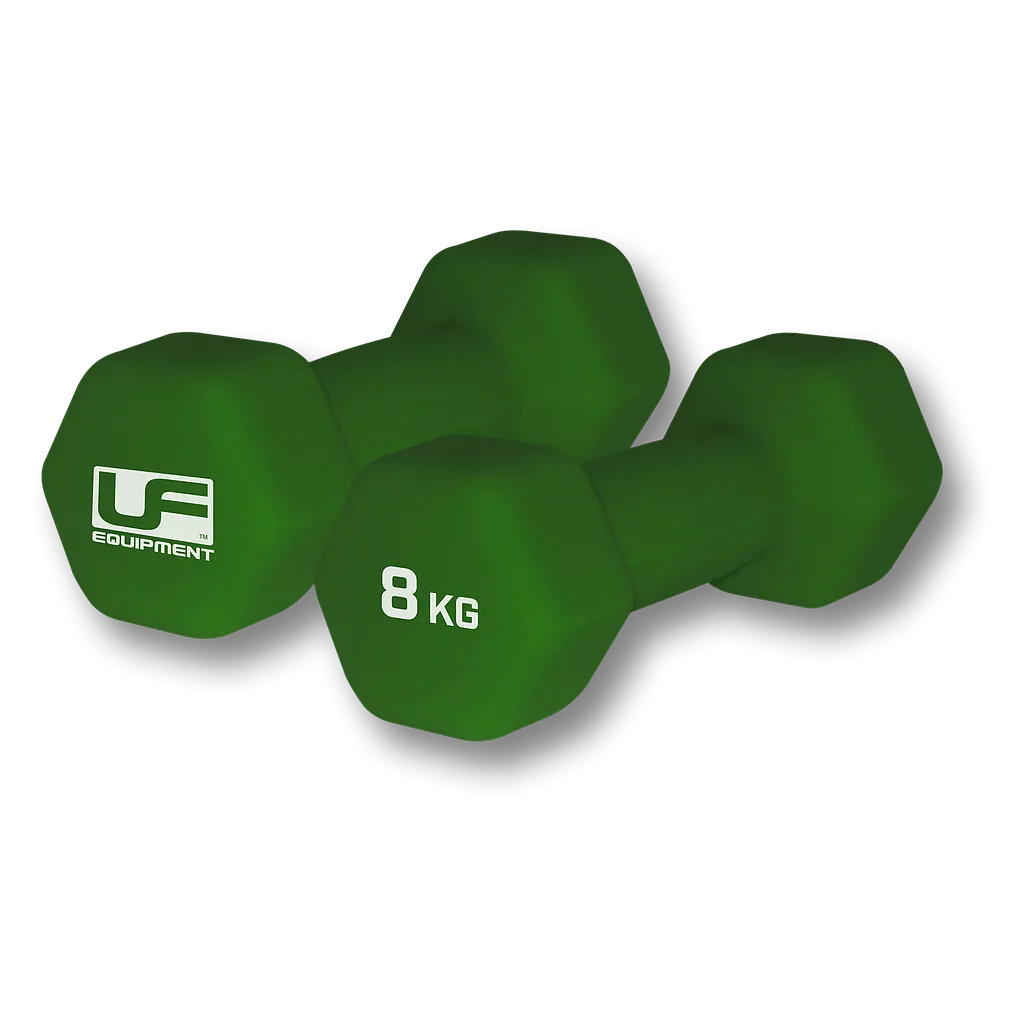 Urban Fitness Neoprene Hex dumbells
