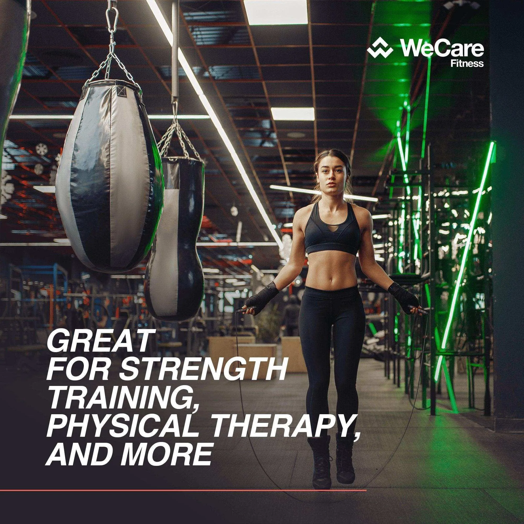 WeCare Fitness Weighted Jump Rope