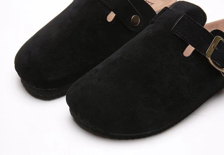 Women fashionable non-slip Soft Slippers with Arch Support and Adjustable Buckle