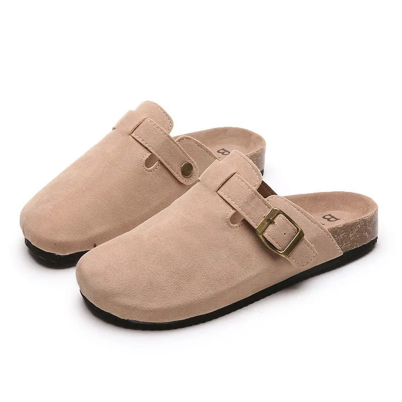 Women fashionable non-slip Soft Slippers with Arch Support and Adjustable Buckle