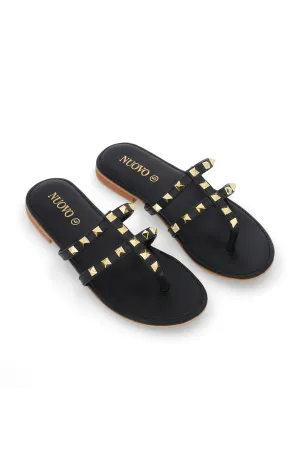 Women Slippers -  BLACK (ORFS-71 BLACK)