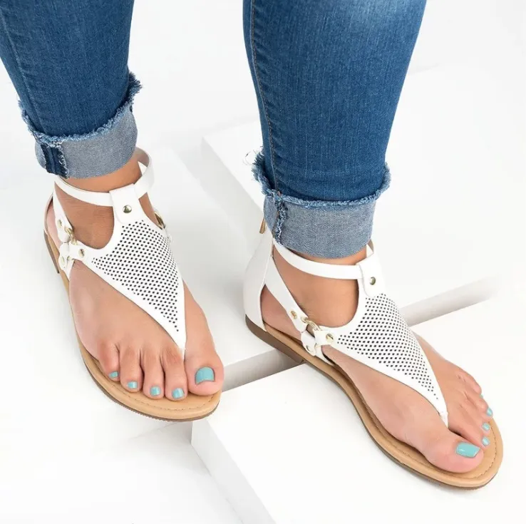 Women's S summer toe flat sandals