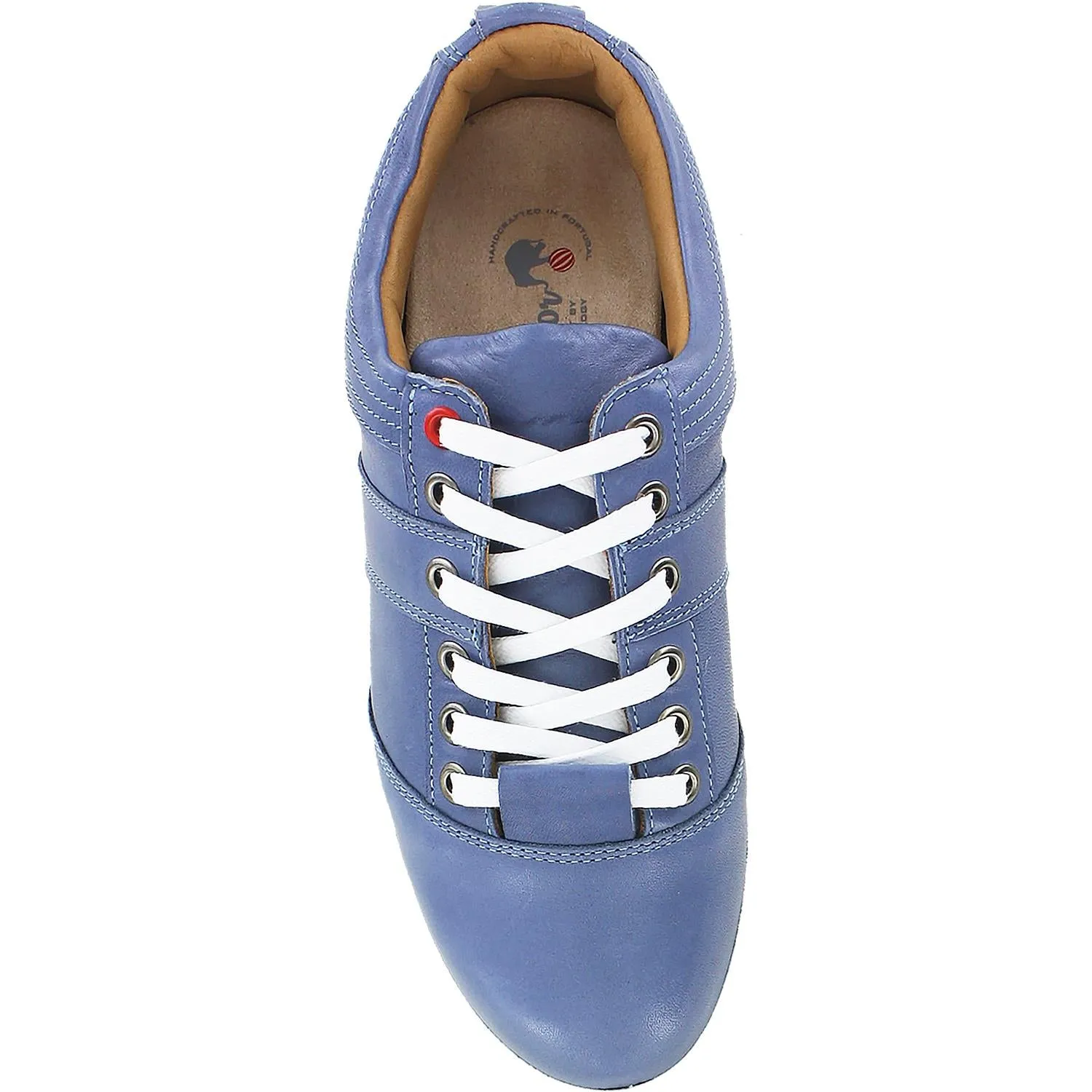 Women's Viktor Shoes Heather Blue Leather