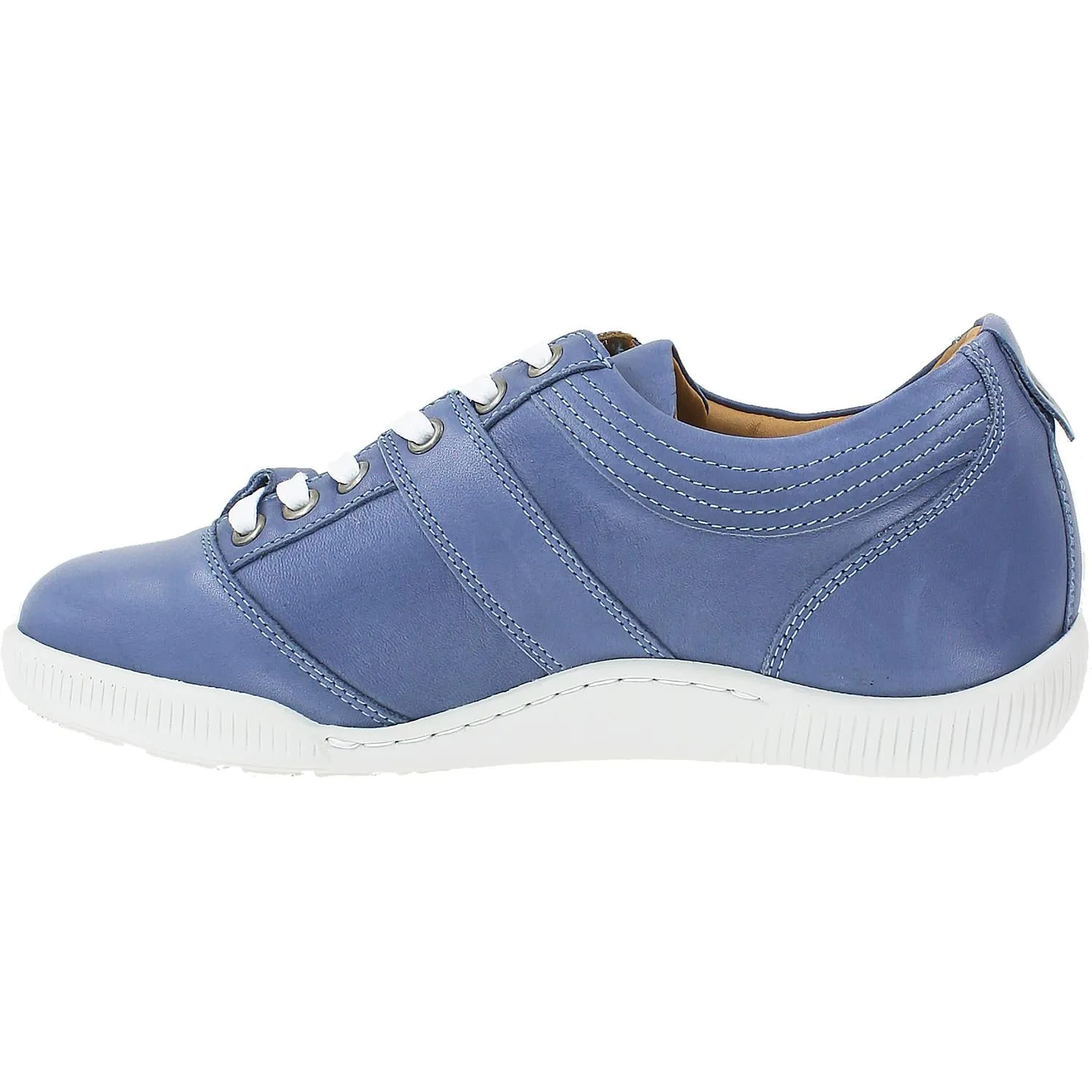 Women's Viktor Shoes Heather Blue Leather